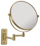 Hefe Gaia makeupspejl m/3x forst�rrelse - Messing