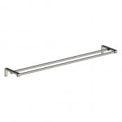 Damixa Zen dobbelt hndkldestang 800 mm - Brstet grafitgr