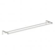Damixa Zen dobbelt hndkldestang 800 mm - Steel