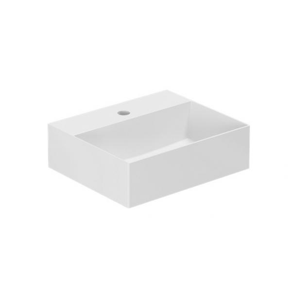 Lavabo Elegance SQ 42 h&aring;ndvask t/v&aelig;g eller m&oslash;bel - Uden overl&oslash;b