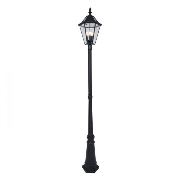 Lutec Solar London udendørs standerlampe m/solceller