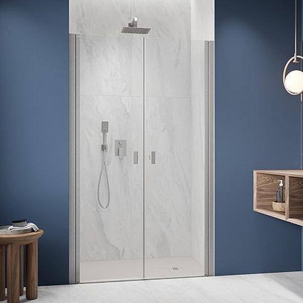 Strømberg Noma 30 dobbelt svingdør 700mm - Steel Strømberg Noma 30 dobbelt svingdør 700mm - Steel