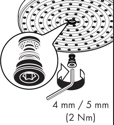 Hansgrohe luftdyse (Eco) - Krom