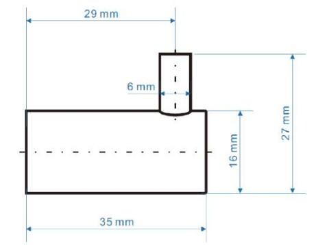 Cass&oslash;e krog - Poleret messing