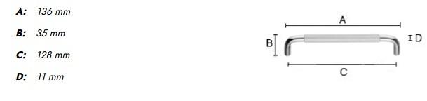 Beslagsboden BB6501 møbelgreb m/crystal cut - Krom Beslagsboden BB6501 møbelgreb m/crystal cut - Krom