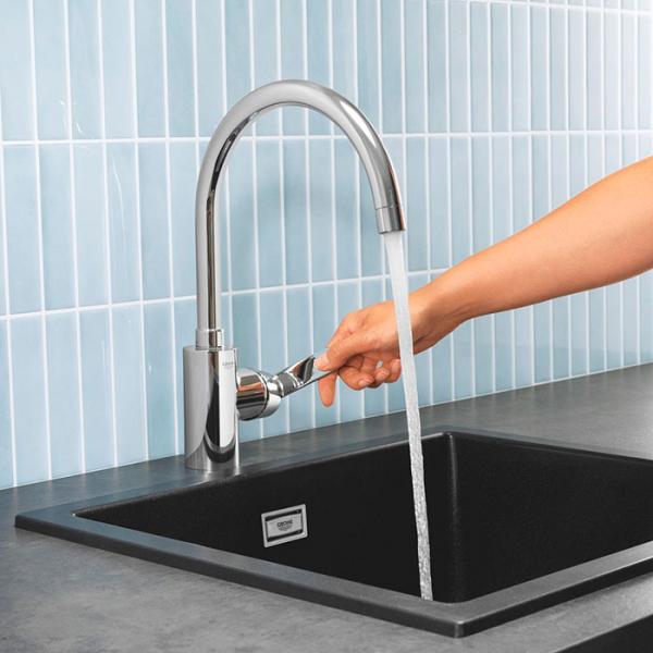 Grohe Get køkkenarmatur m/C-tud - Krom Grohe Get køkkenarmatur m/C-tud - Krom