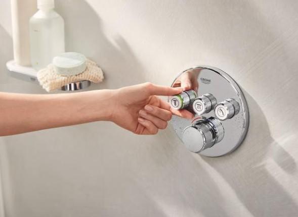 Grohe SmartControl 310 komplet brusesystem til indbygning m/Rainshower Grohe SmartControl 310 komplet brusesystem til indbygning m/Rainshower