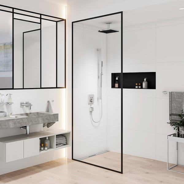 hansgrohe loftbefæstigelse E 10 cm 1/2" - Krom