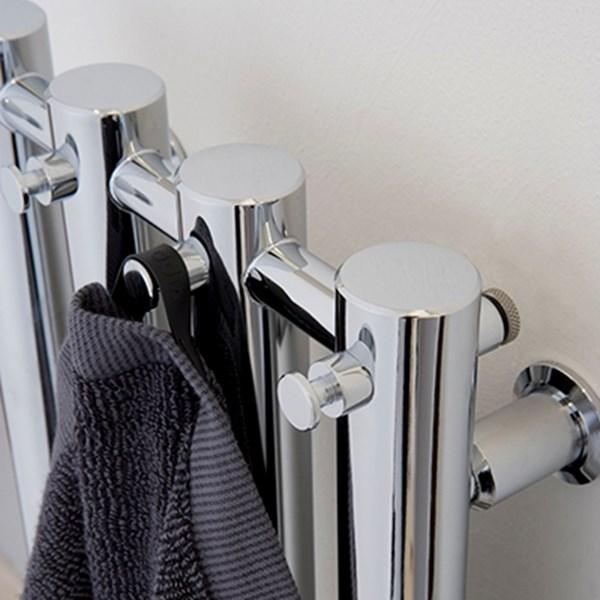 Strømberg Regus håndklædetørrer - 26,6x95 cm - Rustfrit stål Strømberg Regus håndklædetørrer - 26,6x95 cm - Rustfrit stål