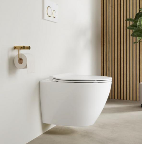 If&ouml; Spira Art v&aelig;gh&aelig;ngt toilet m/TurboFlush, If&ouml; Clean og s&aelig;de m. SoftClose