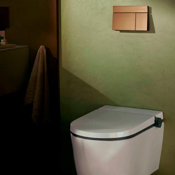 hansgrohe iFrame Element E betjeningsplade - Børstet bronze hansgrohe iFrame Element E betjeningsplade - Børstet bronze