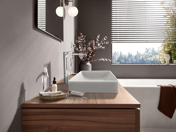 hansgrohe Vivenis 250 håndvaskarmatur m/løft-op bundventil - Krom