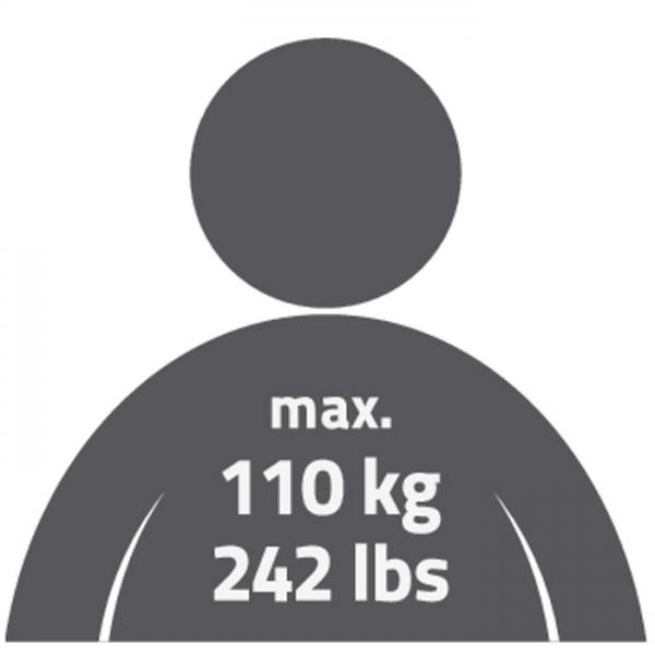 Ridder Assistent badekargreb - 45 cm - Sort alu Ridder Assistent badekargreb - 45 cm - Sort alu