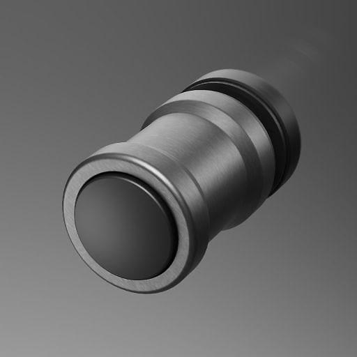 Str&oslash;mberg Noma 180 nichefolded&oslash;r 800mm - H&oslash;jre - B&oslash;rstet gunmetal