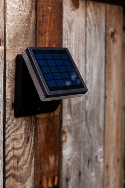 Lutec Moze Solar udendørslampe m/solceller - Sort
