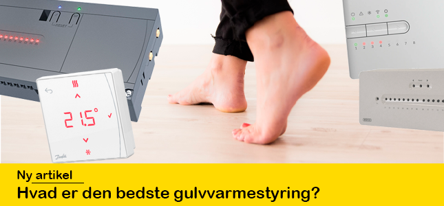 Komplet guide til den bedste gulvvarme styring